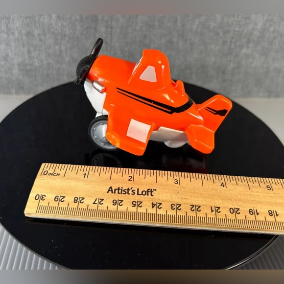 Disney Pixar Planes Rollers Rev N Go Dusty Crophopper 2013 Mattel Fisher Price - Picture 3 of 9